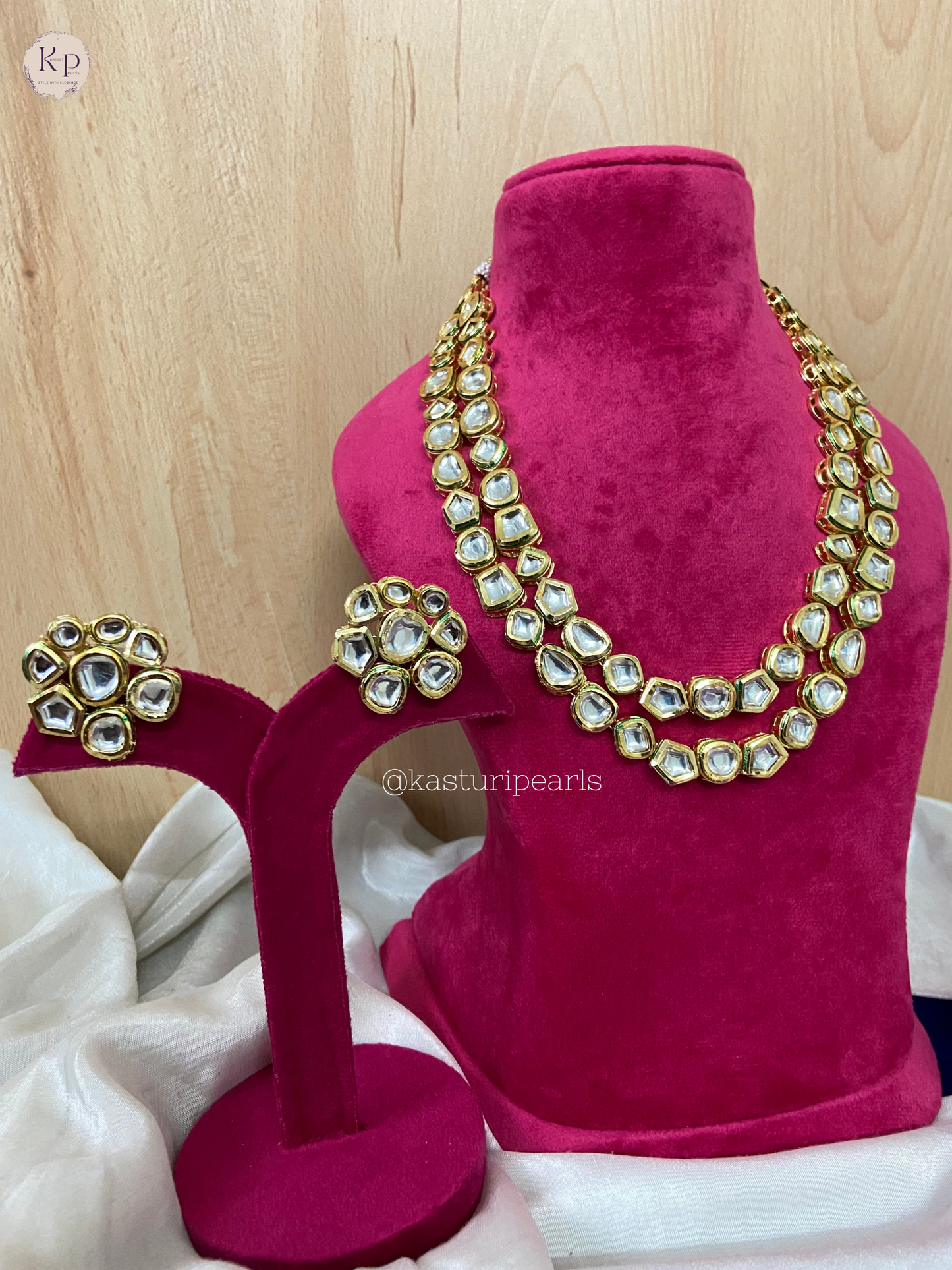 Kirti Meenakari kundan Necklace