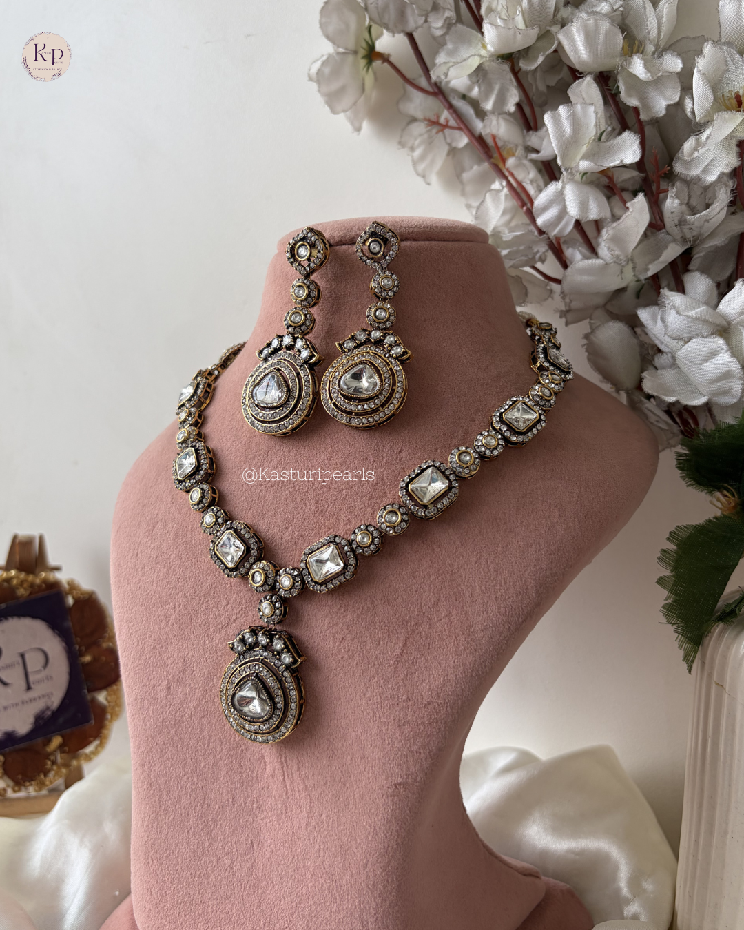 Kripa Moisannite Neckset