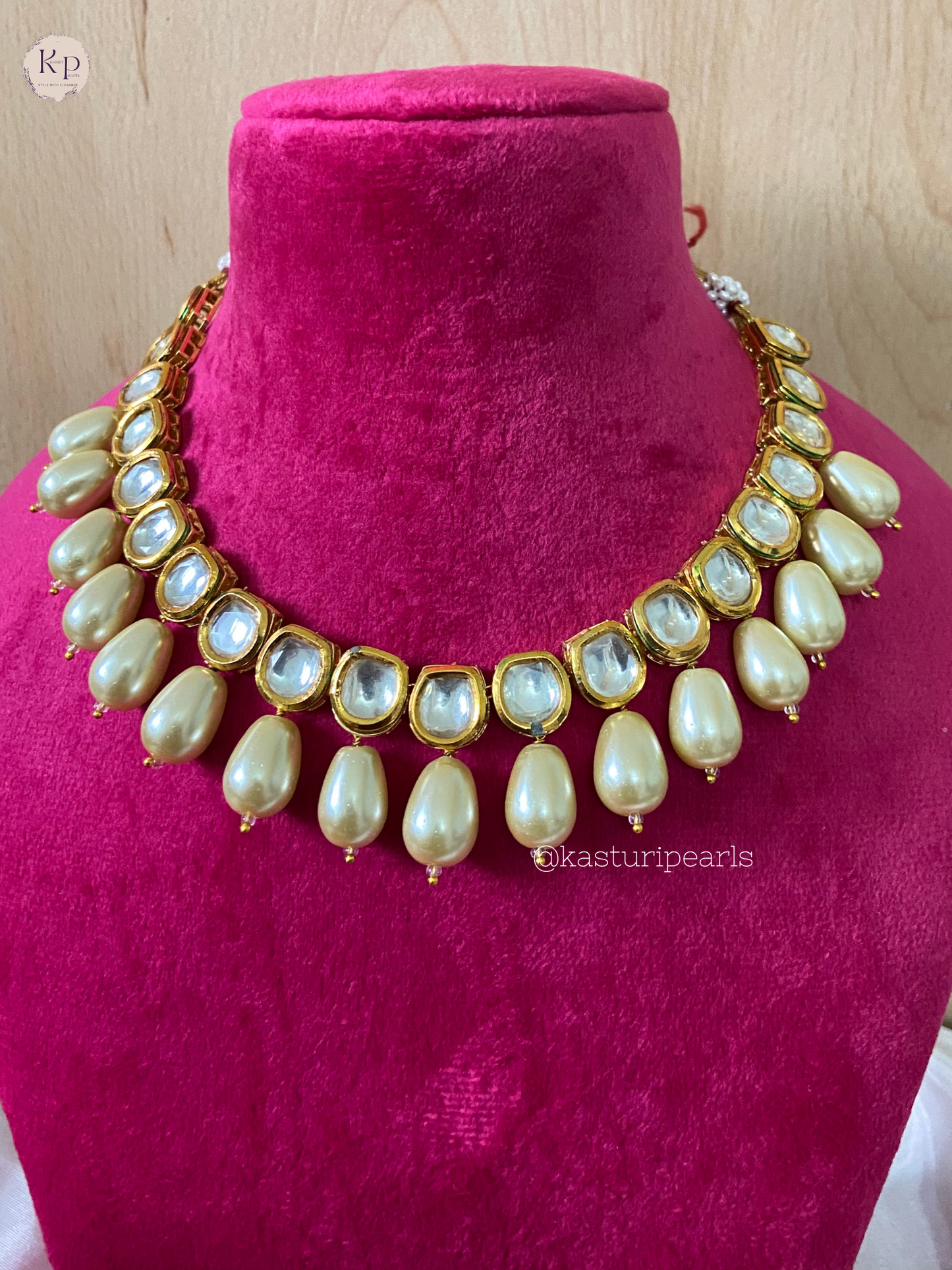 Karni Kundan necklace set