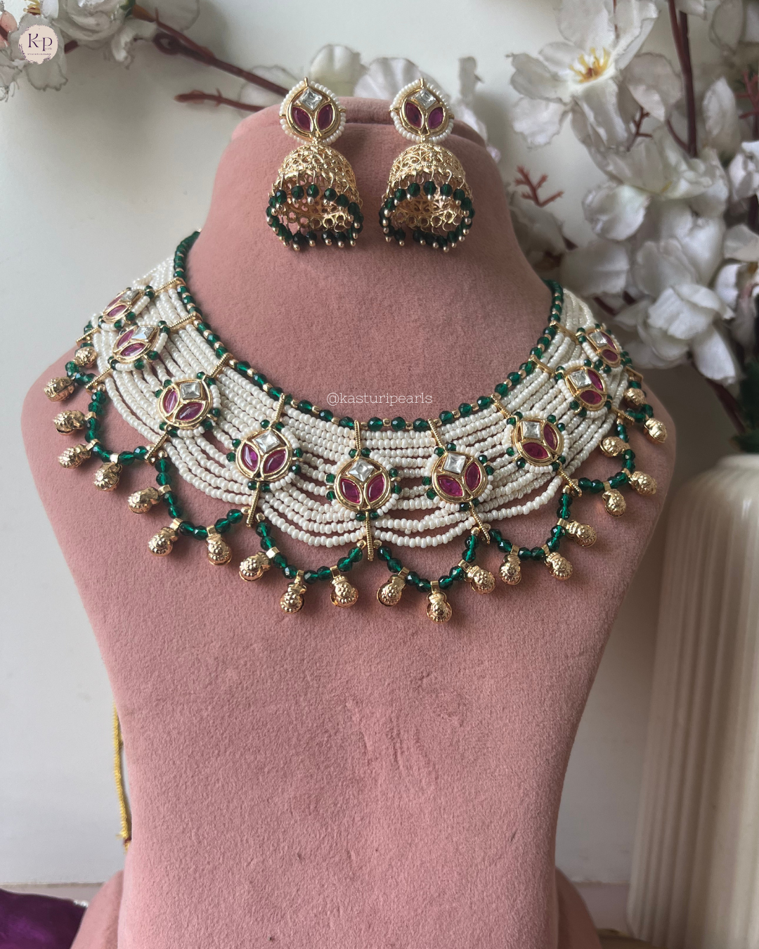 Mahek Moti Necklace set