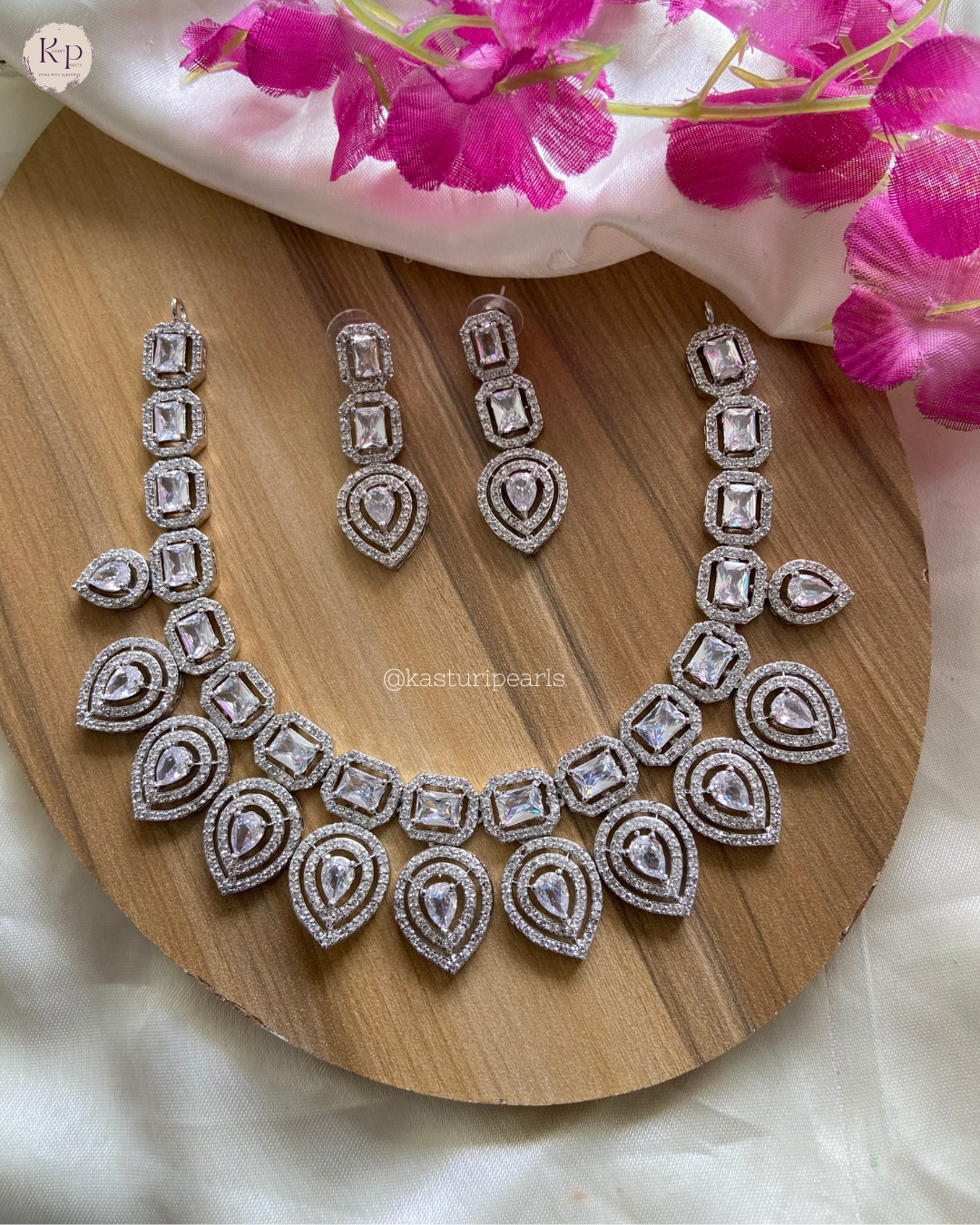 Mahima American Diamond Neckset