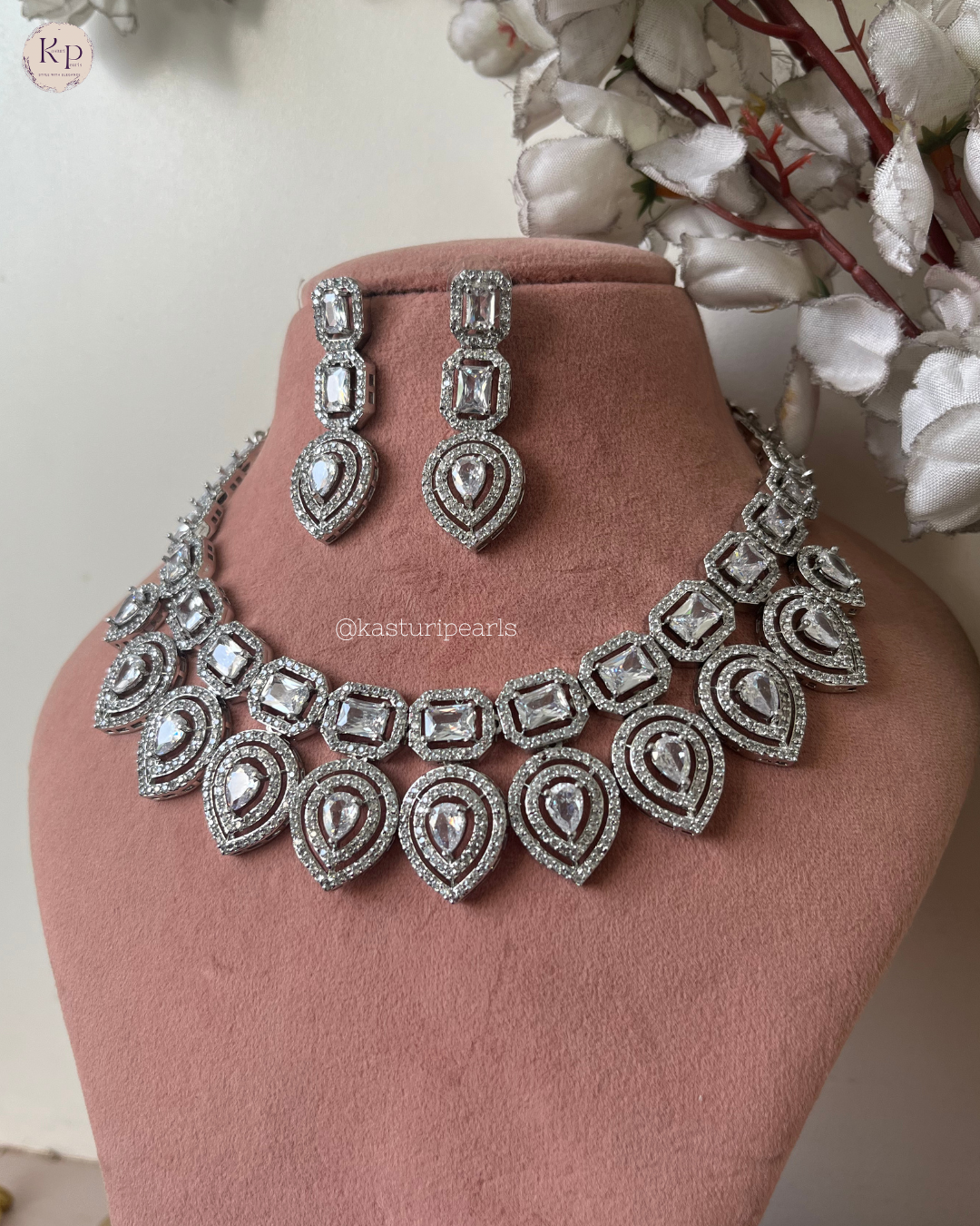 Mahima American Diamond Neckset