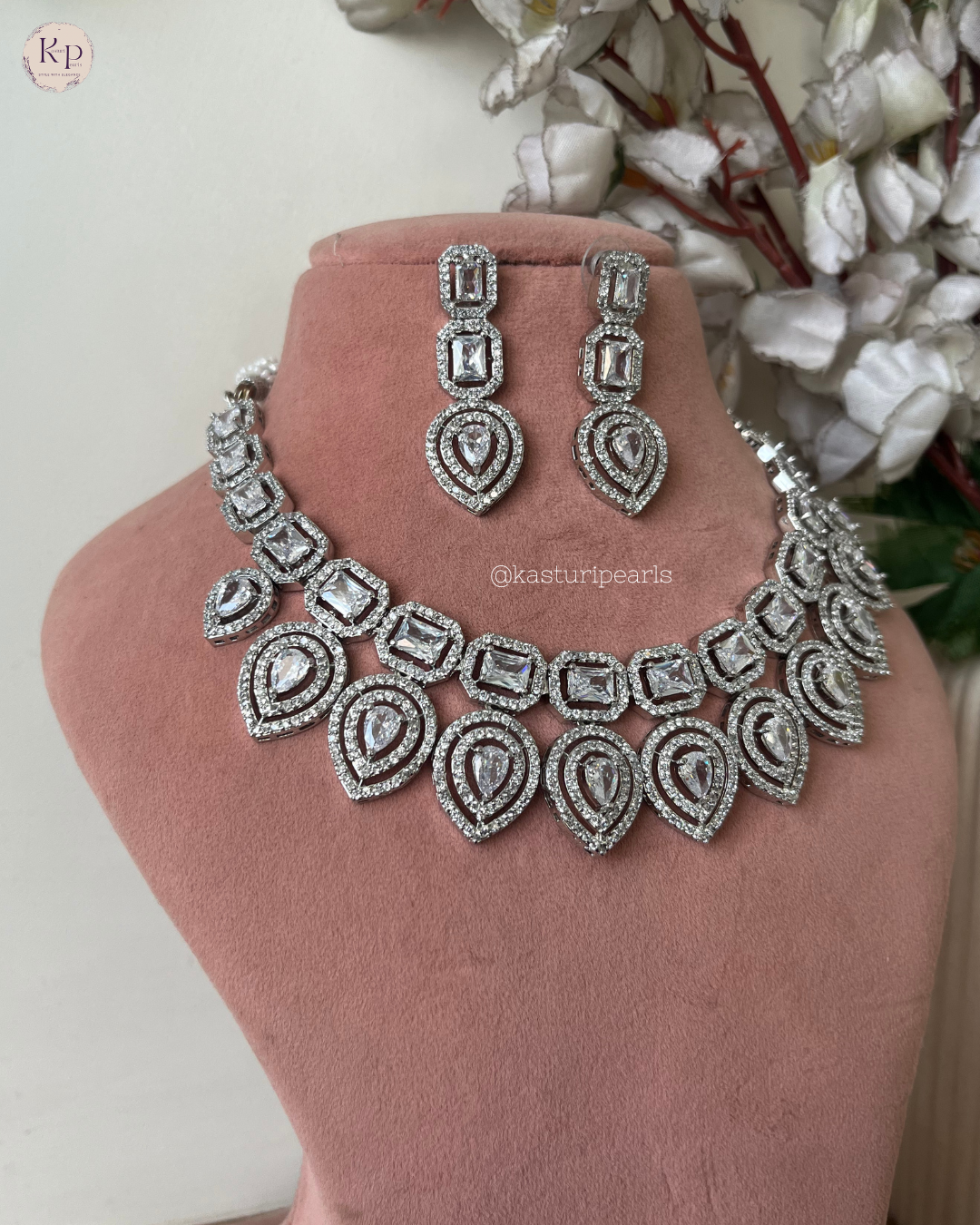 Mahima American Diamond Neckset