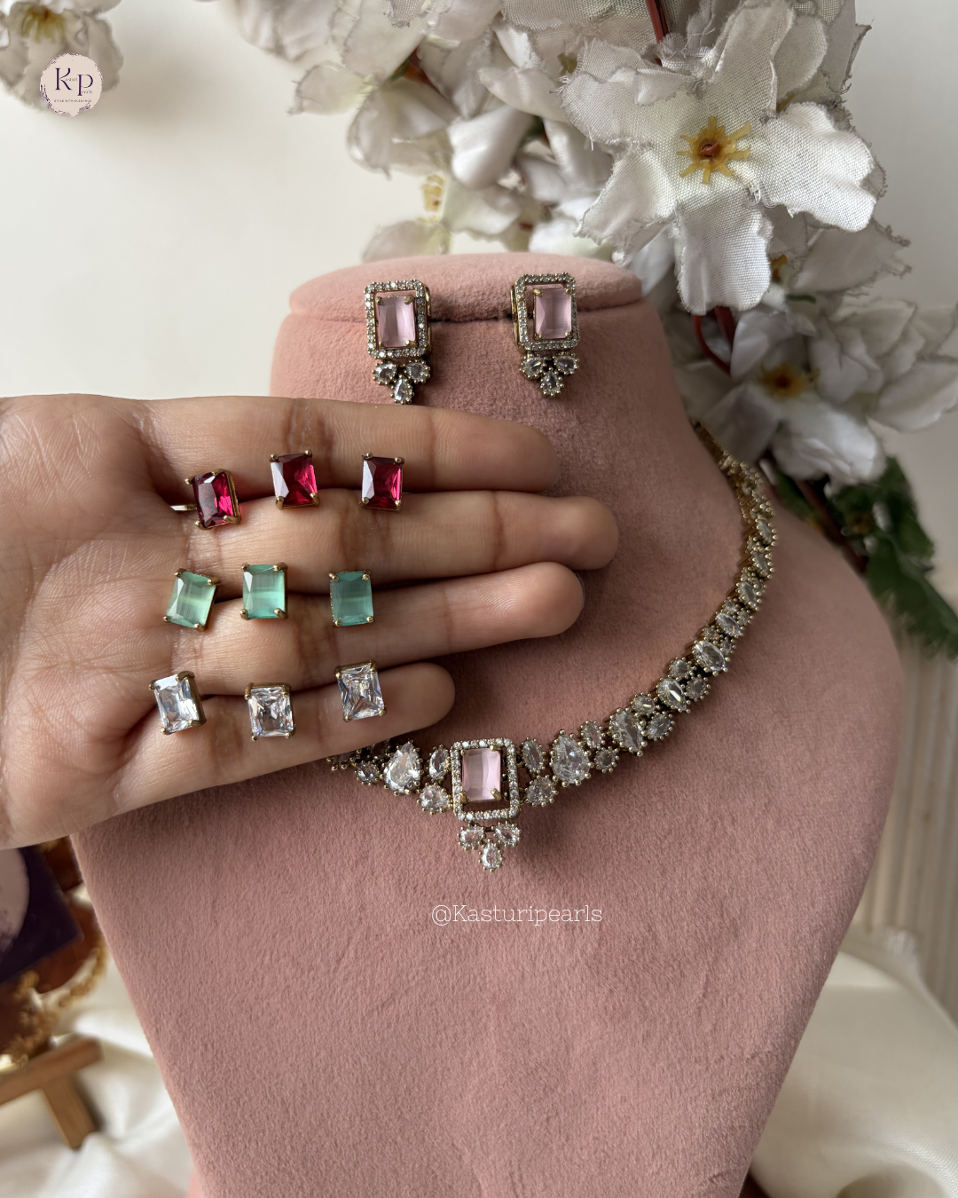 Mahira Victorian Polish Neckset