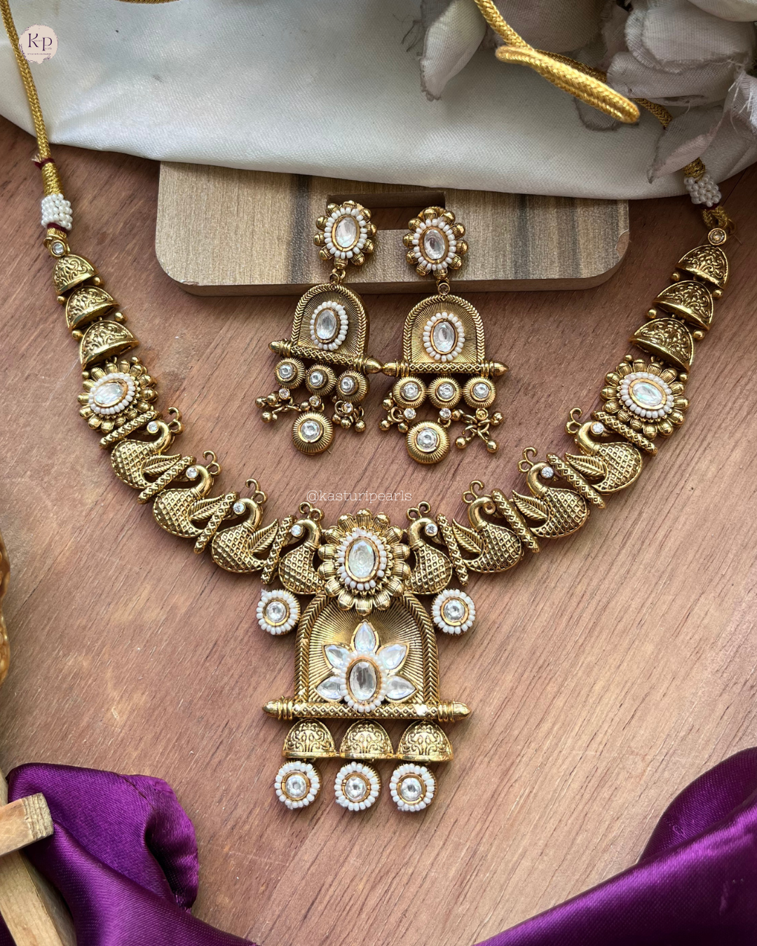 Mayuri Antique Copper Neckset