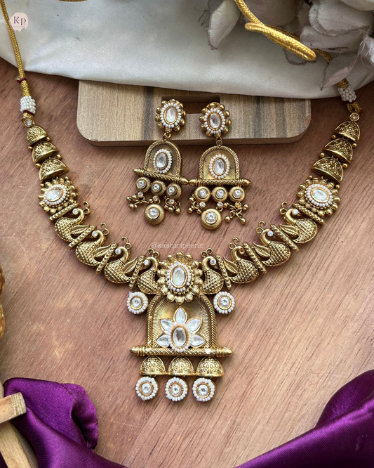 Mayuri Antique Copper Neckset