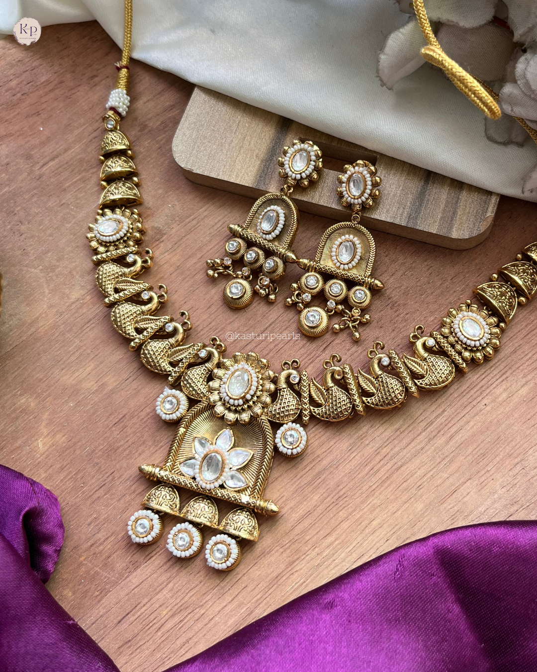 Mayuri Antique Copper Neckset