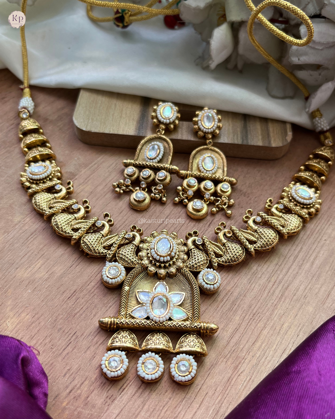 Mayuri Antique Copper Neckset