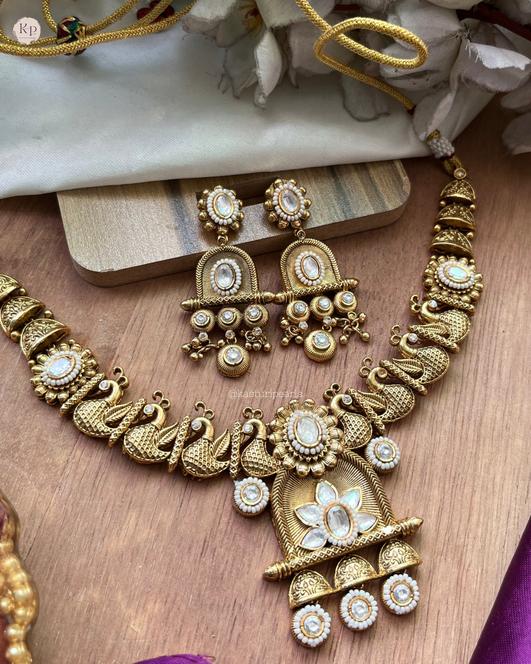 Mayuri Antique Copper Neckset