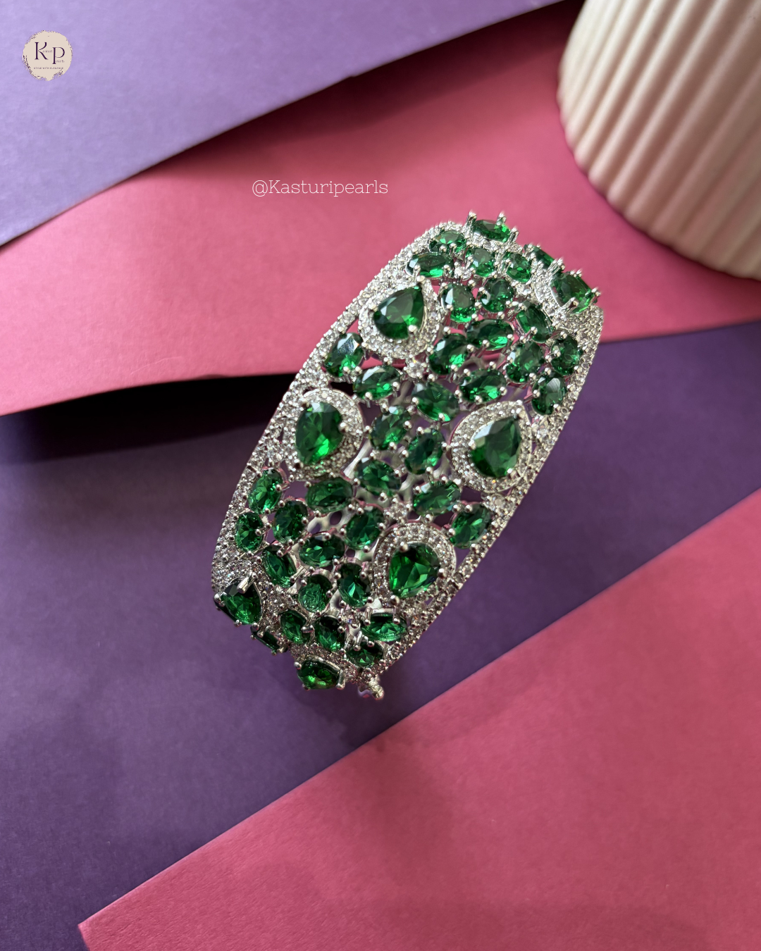 Mihisha Green Ad Bracelet