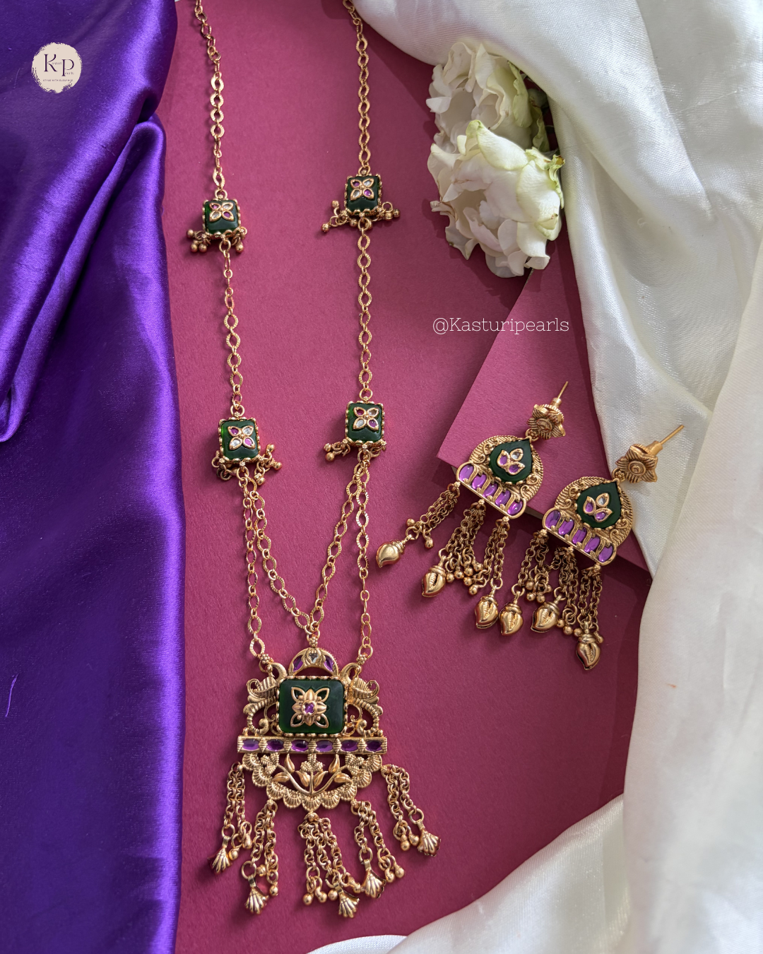 Mishika Heritage Necklace set