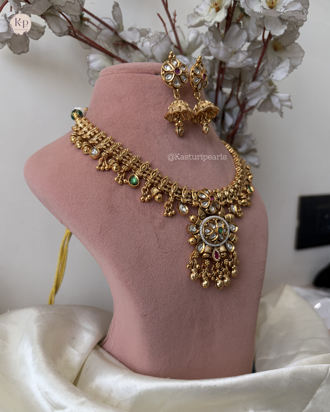 Mithya Antique brass Neckset