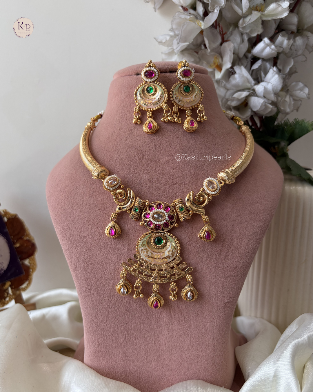 Monalisa Antique Heritage Necklace Set