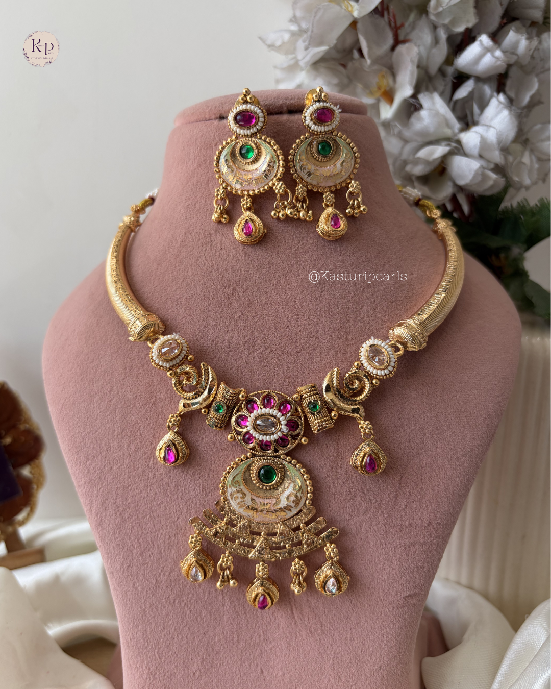 Monalisa Antique Heritage Necklace Set