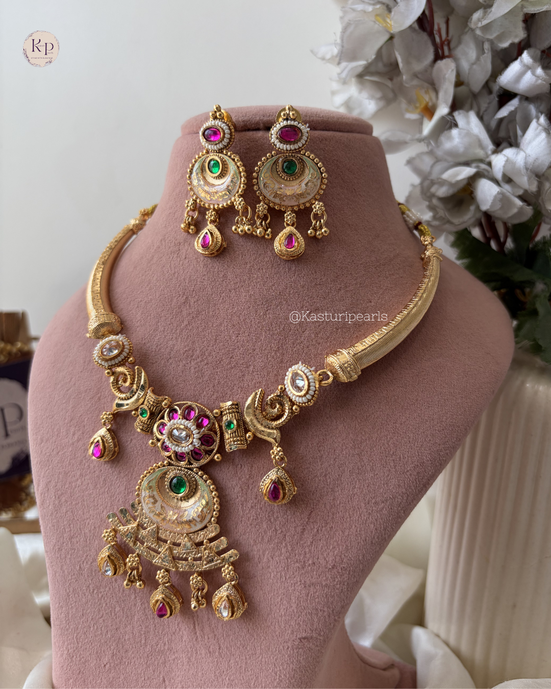 Monalisa Antique Heritage Necklace Set