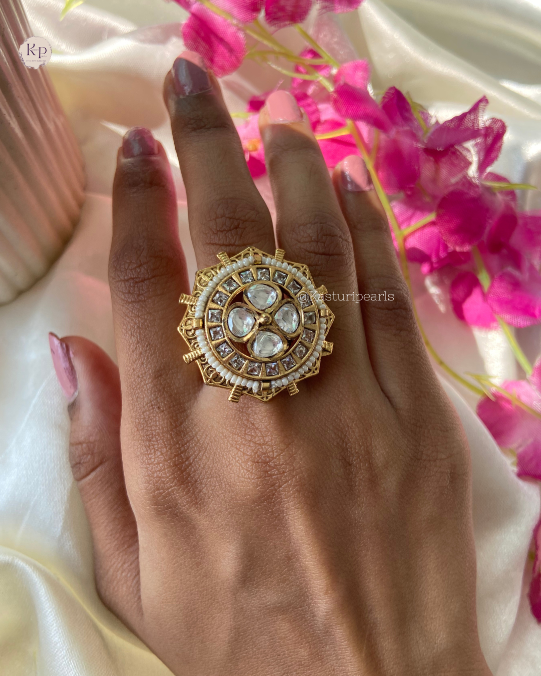 Mrunal Antique Copper Ring