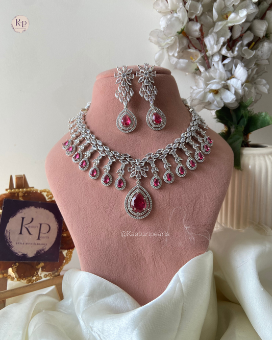 Natasha Ruby AD Necklace set