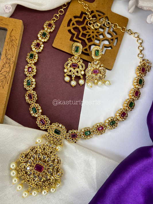 Navratna Temple Jewelry