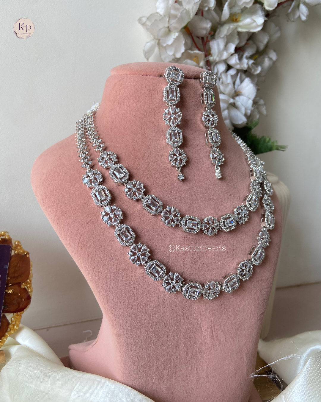 Ranisha AD Necklace set