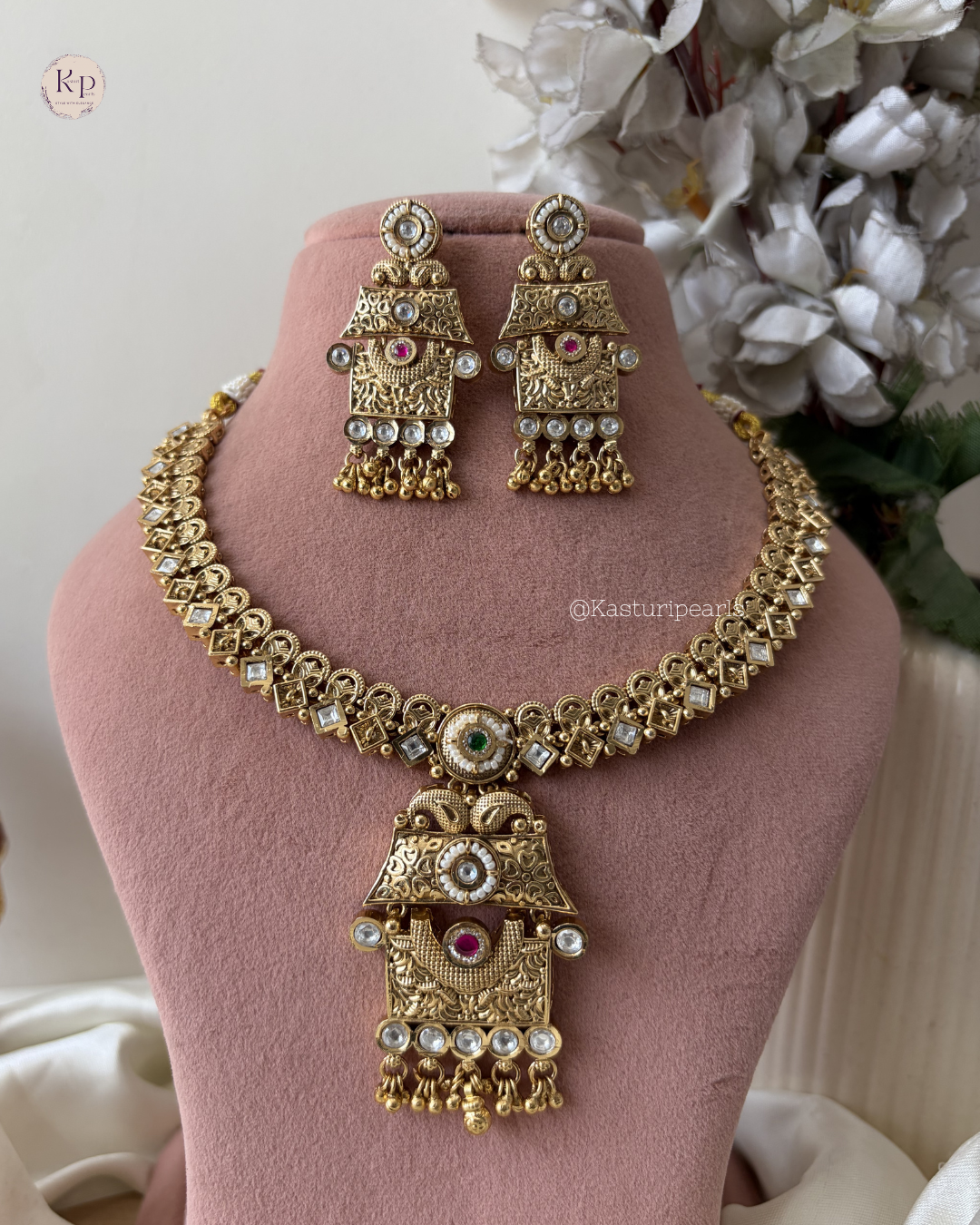 Nishita Antique Heritage Necklace set