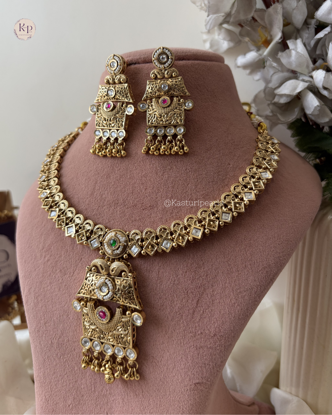 Nishita Antique Heritage Necklace set