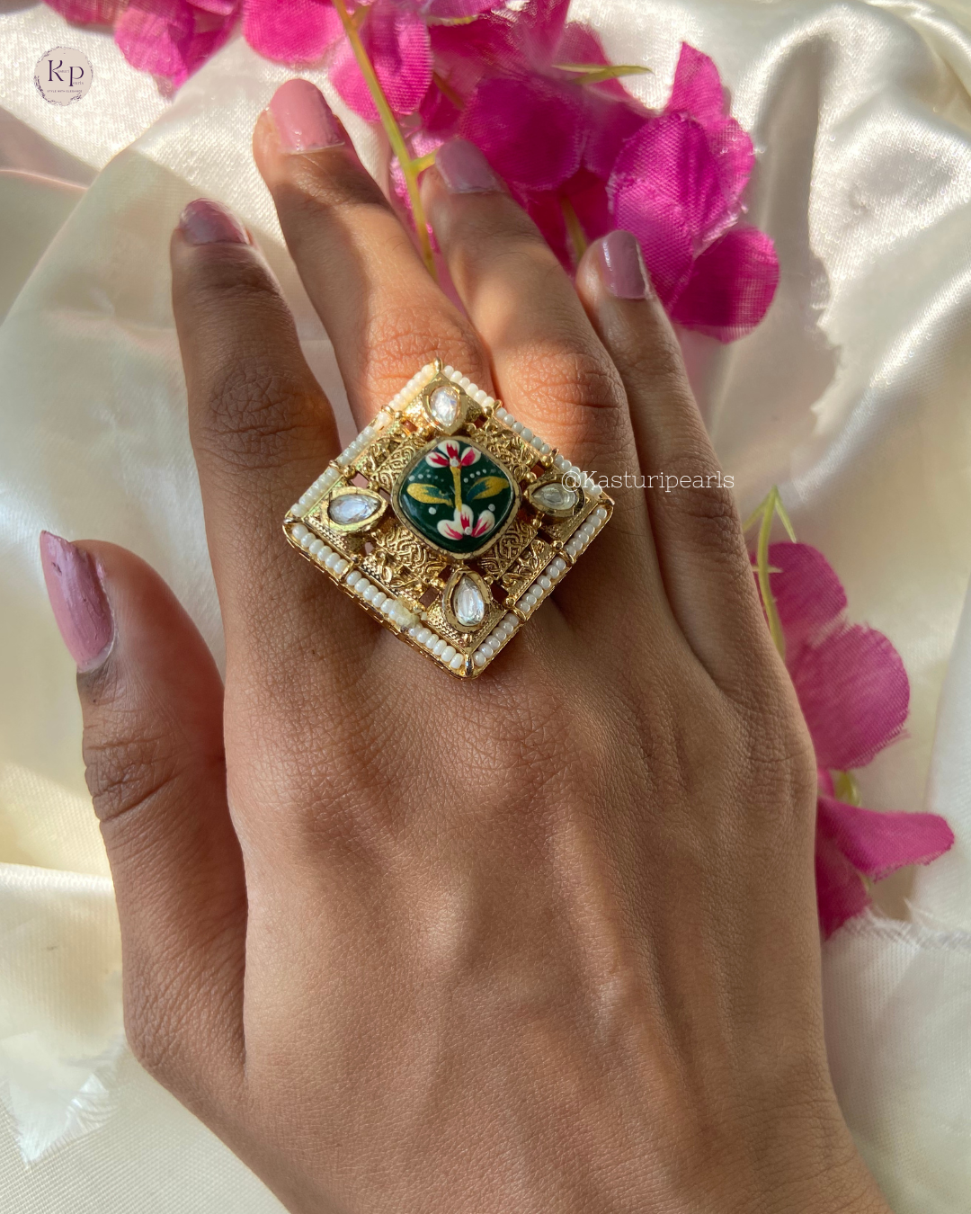 Nitya Antique Copper Ring