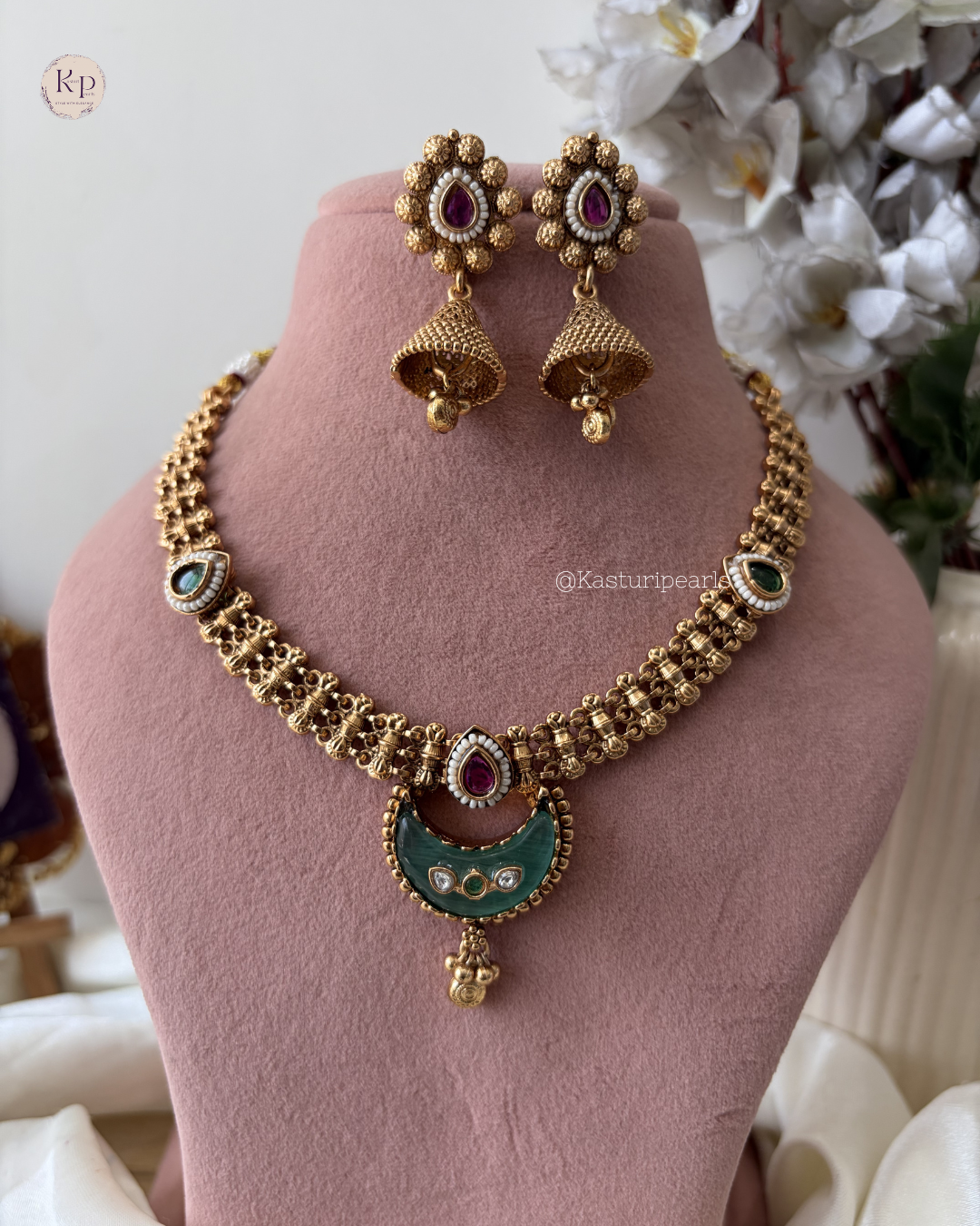 Niya Antique Heritage Necklace set