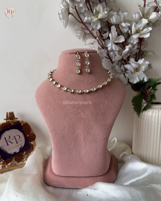 Noor Moisannite Neckset