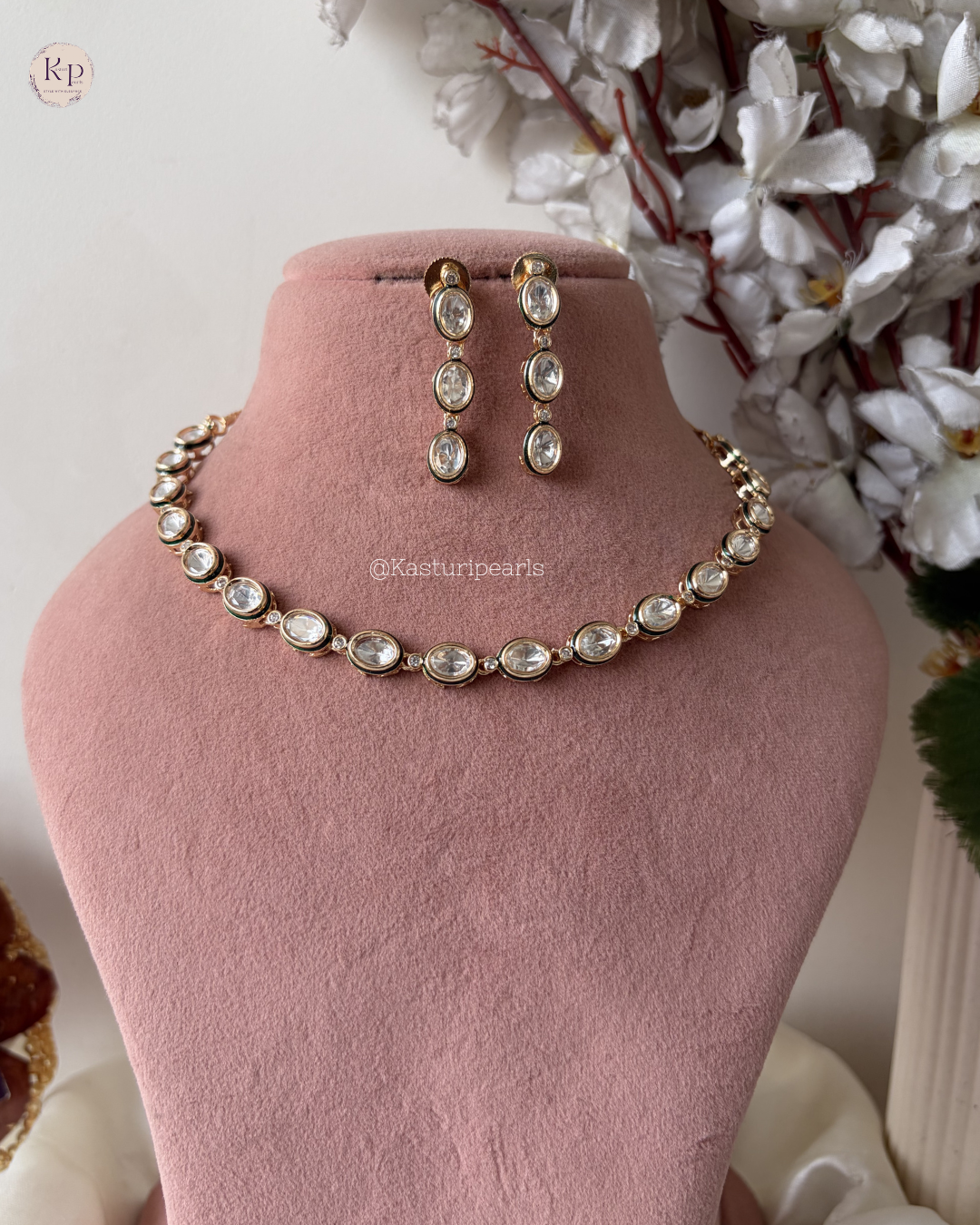 Noor Moisannite Neckset