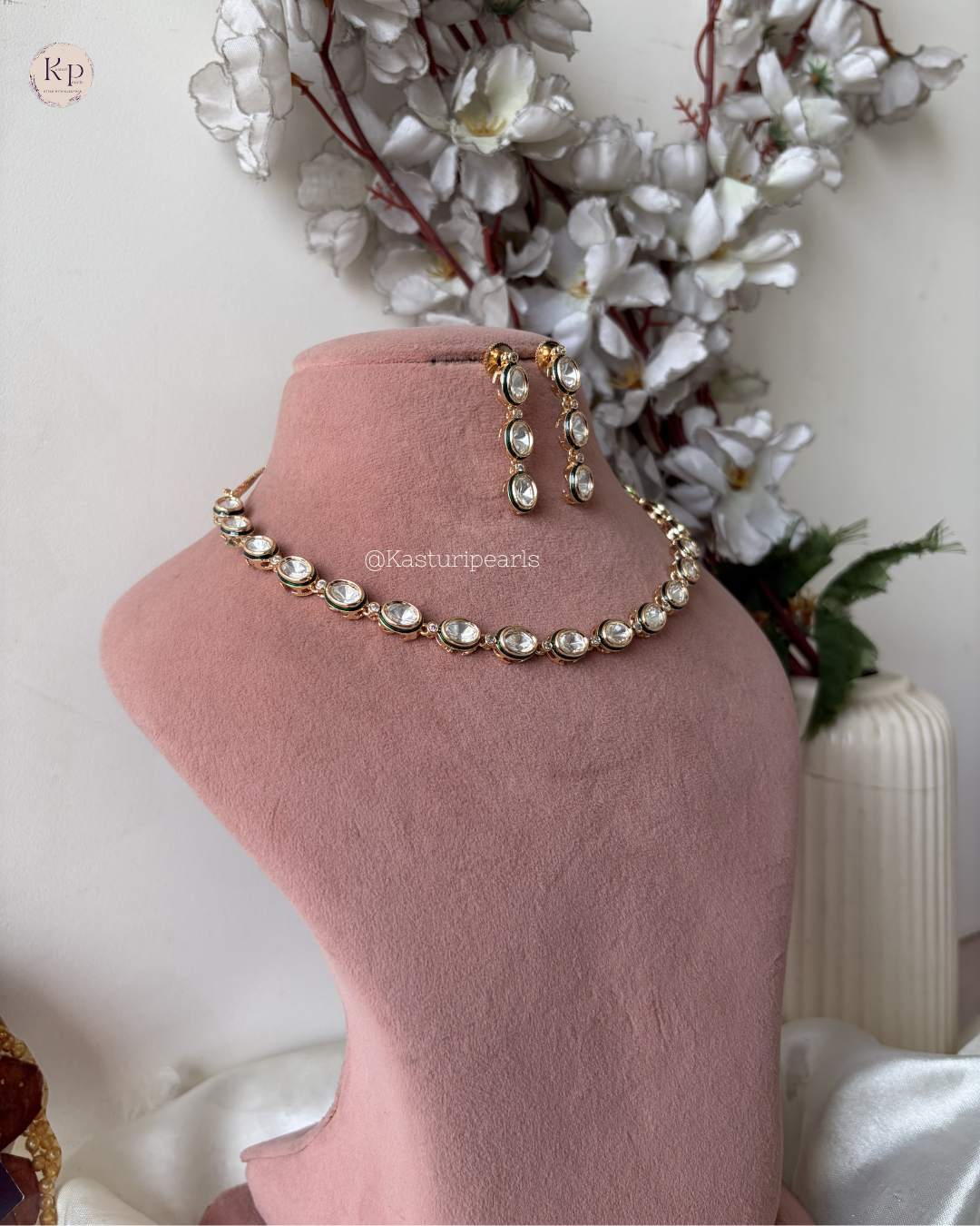 Noor Moisannite Neckset