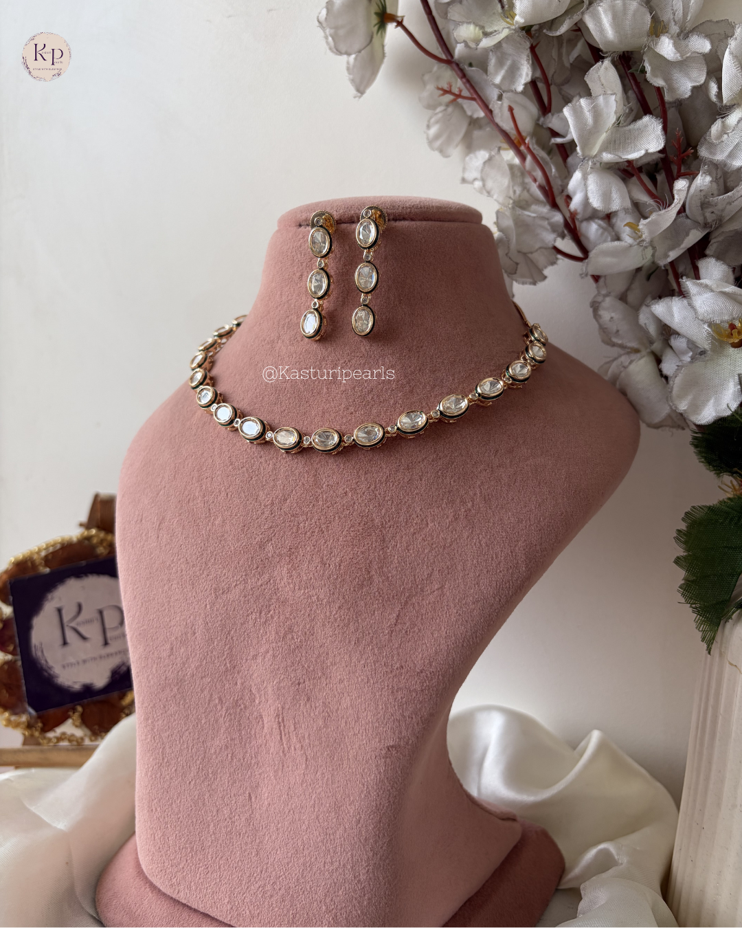 Noor Moisannite Neckset