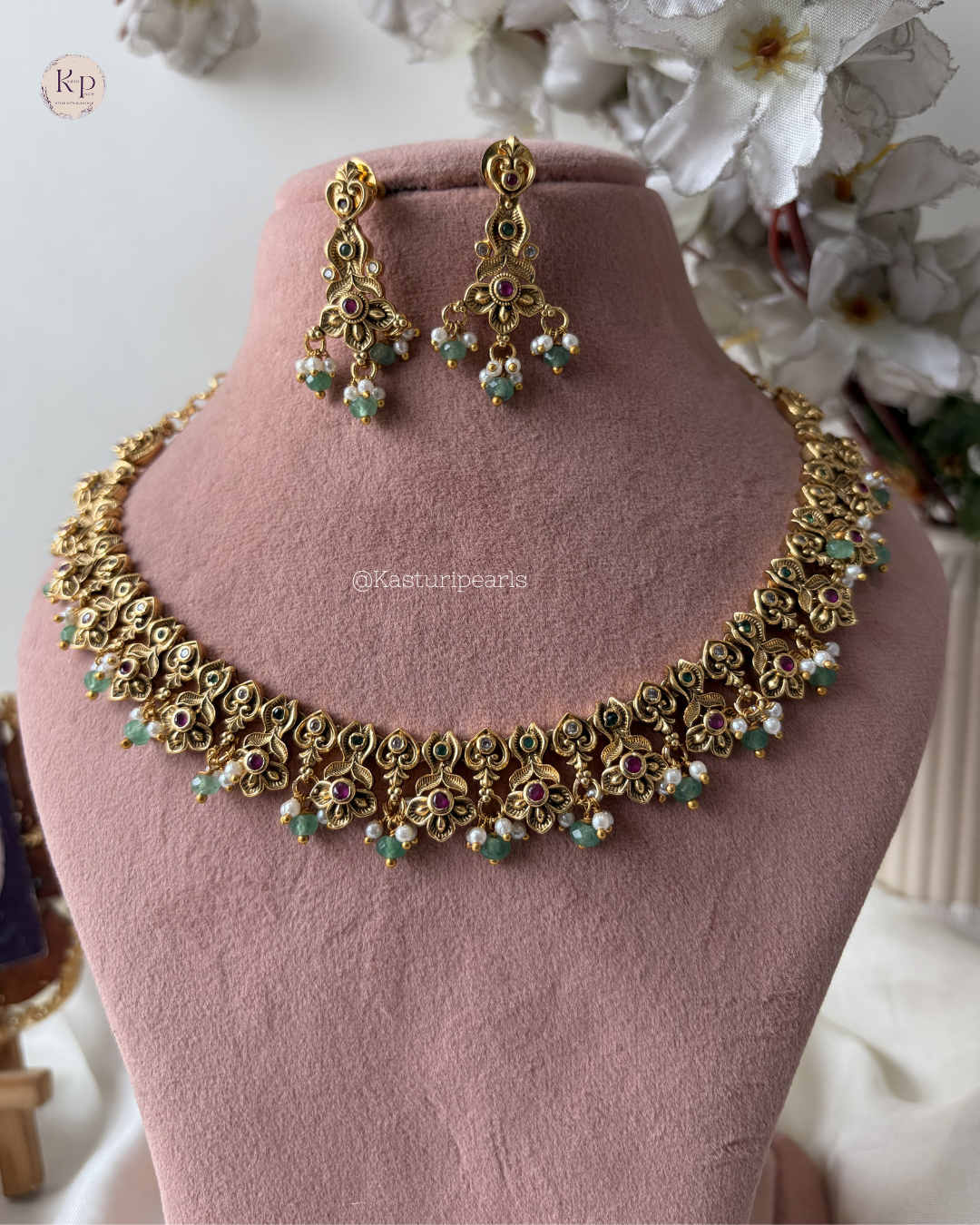 Pooja Temple Necklace