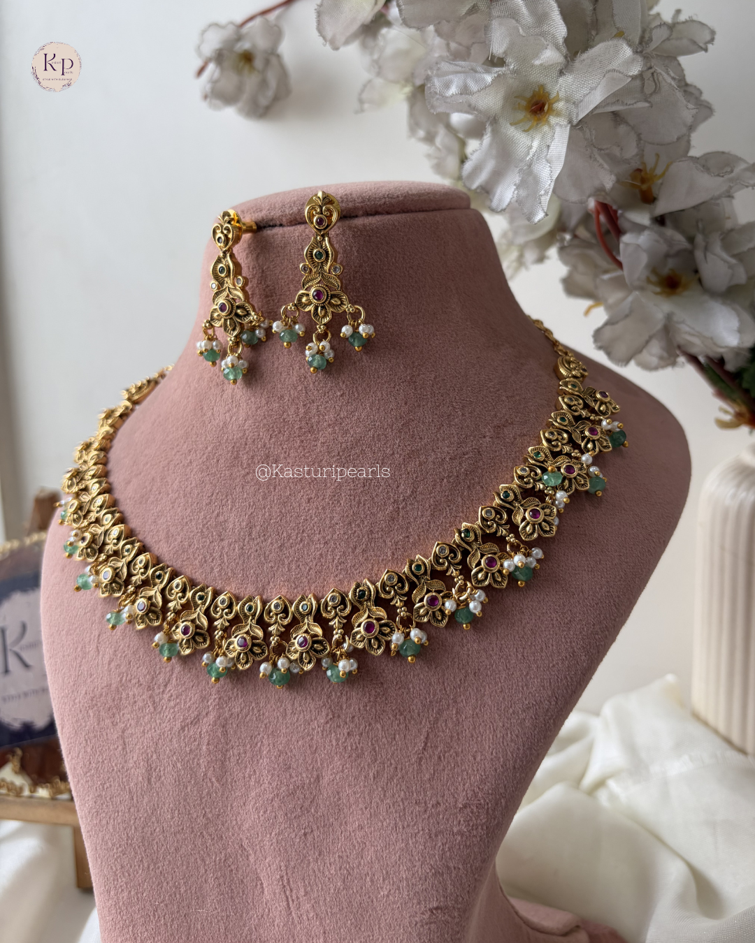 Pooja Temple Necklace