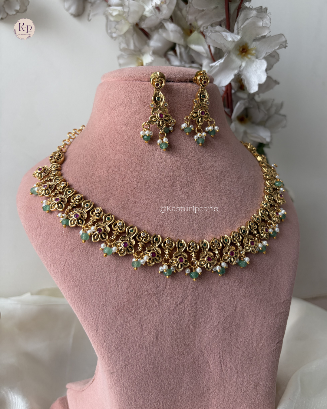 Pooja Temple Necklace