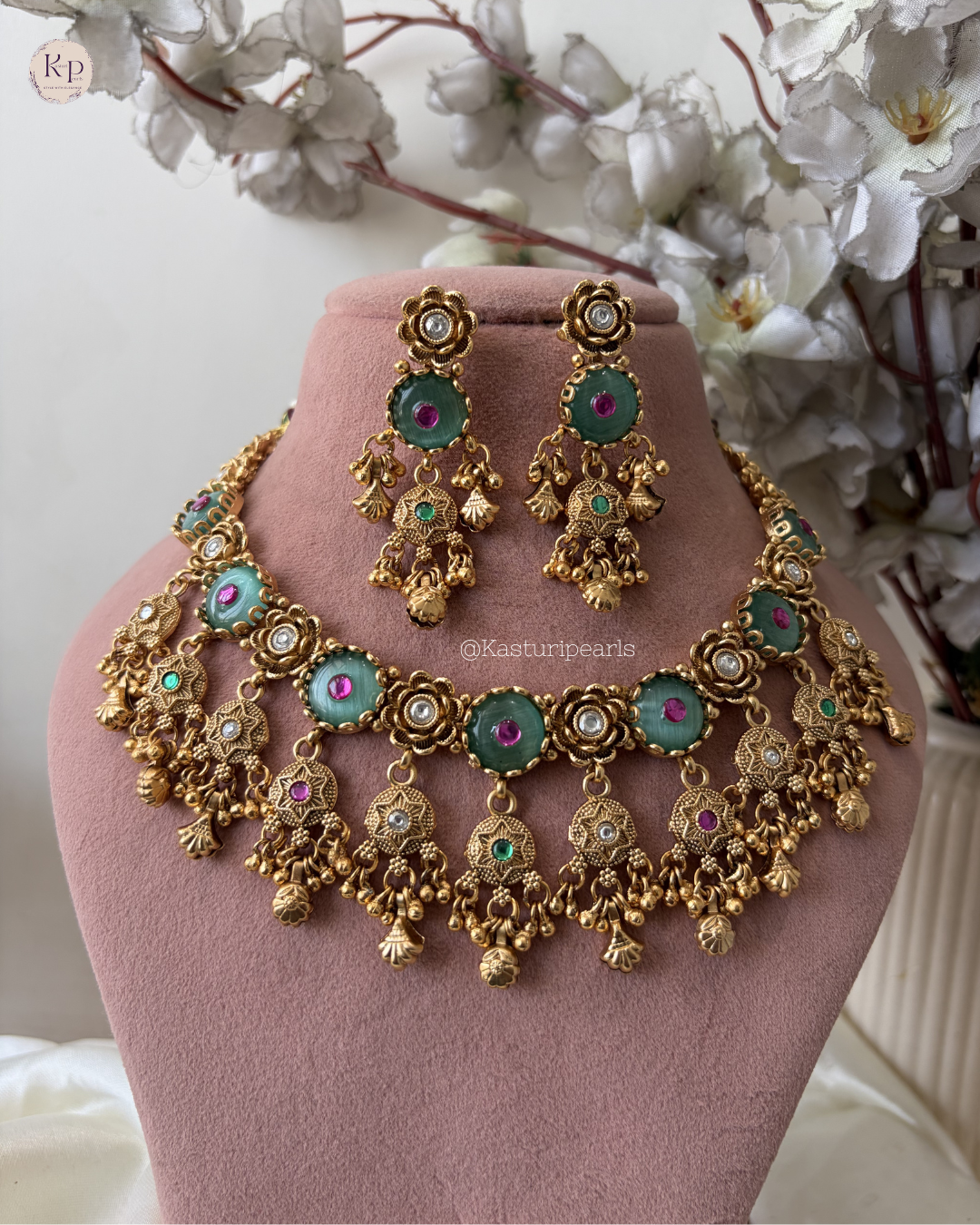 Pranjal Antique Heritage Necklace set