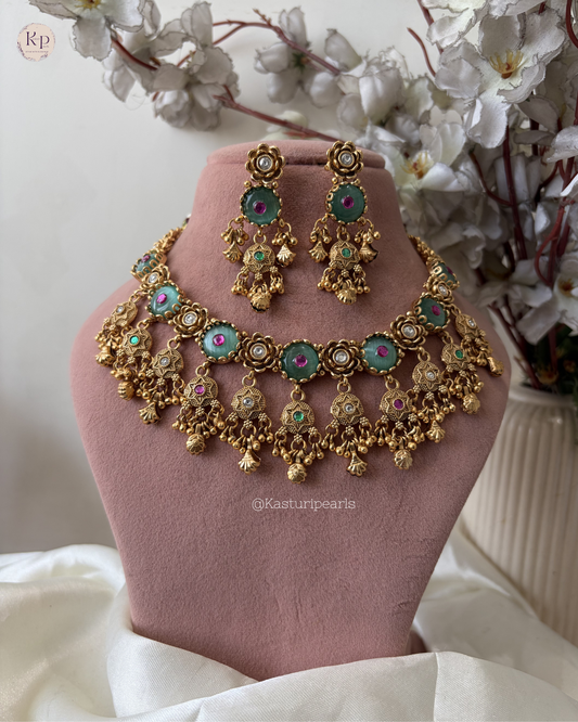 Pranjal Antique Heritage Necklace set