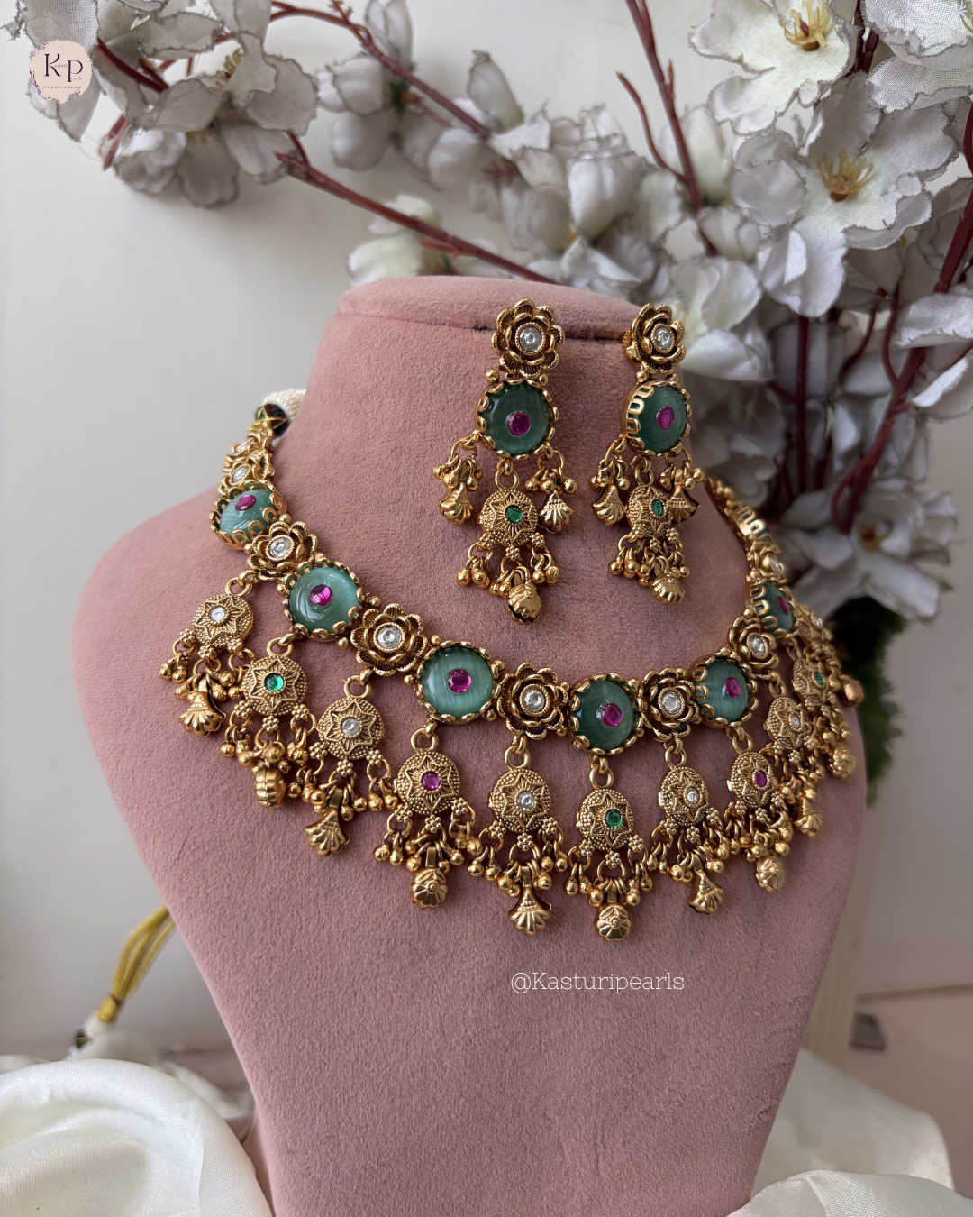 Pranjal Antique Heritage Necklace set