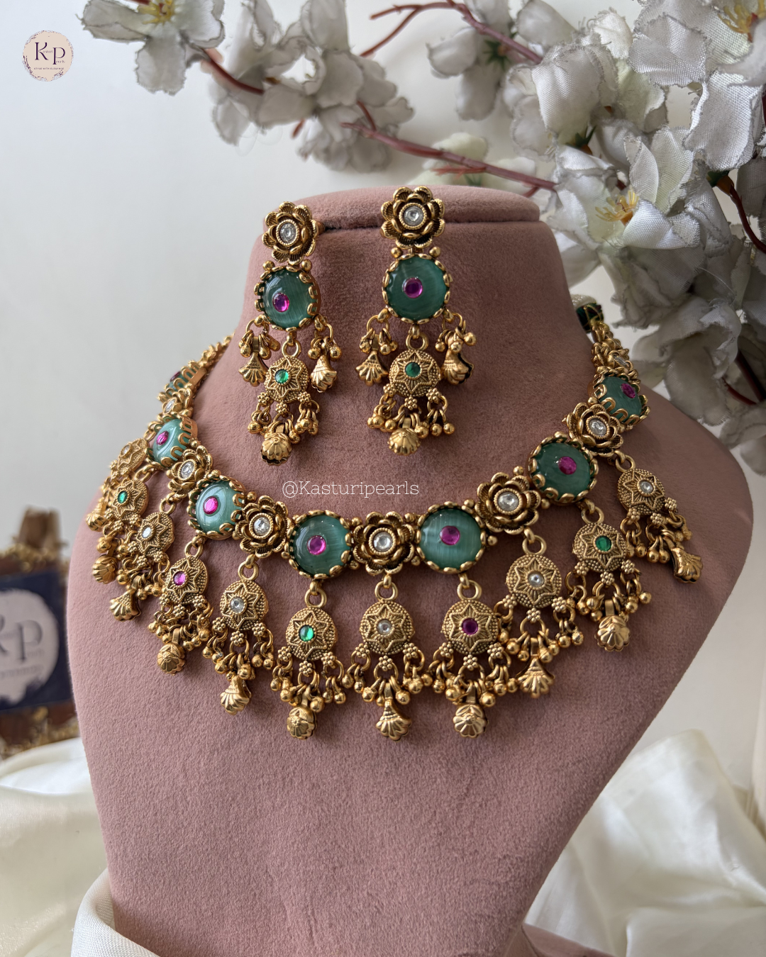 Pranjal Antique Heritage Necklace set