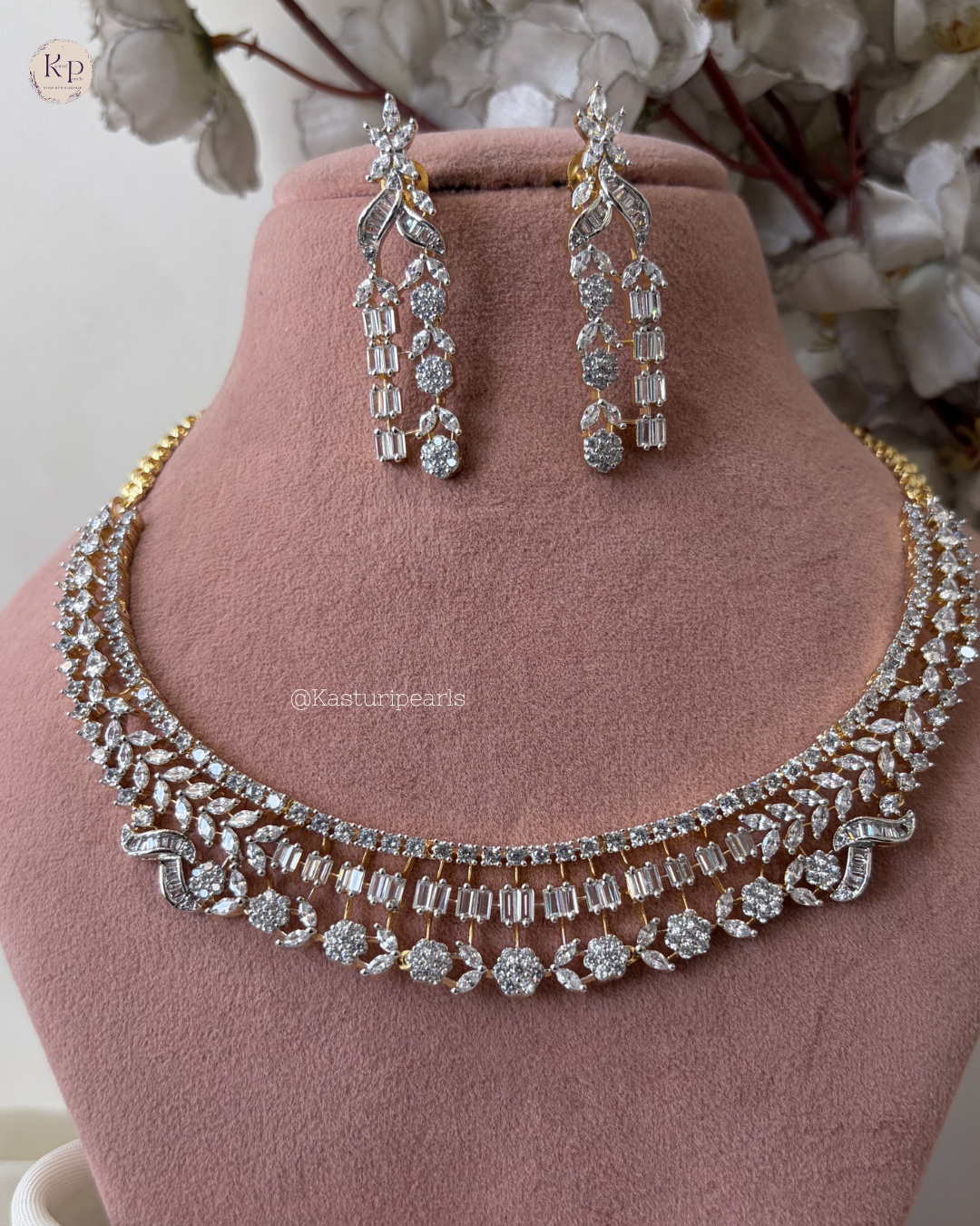 Purna Gold polish neckset