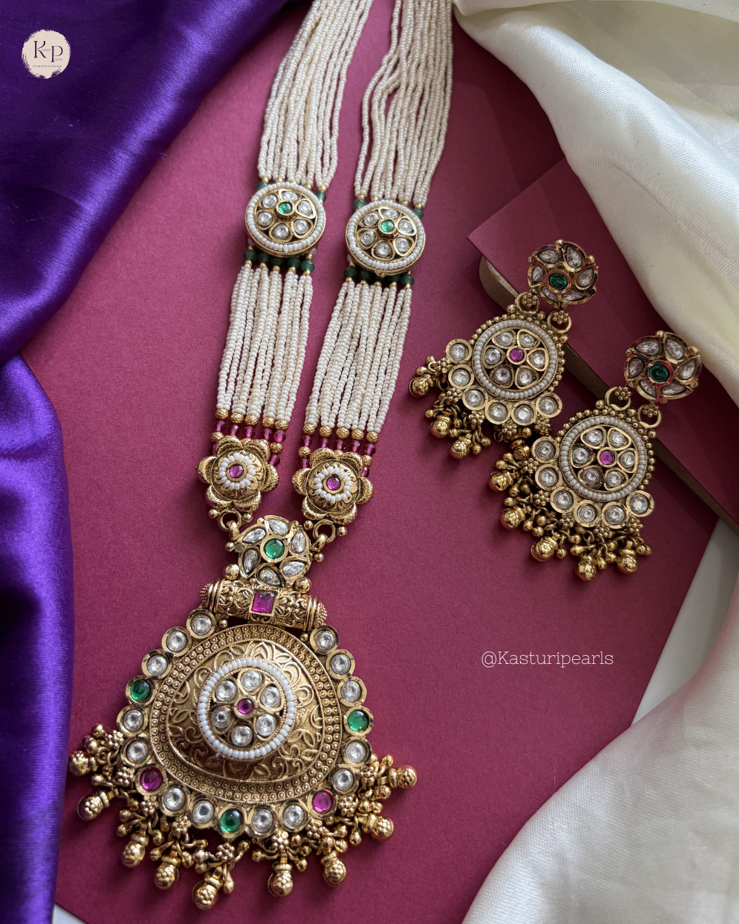 Radhika Antique Heritage Long Neckset