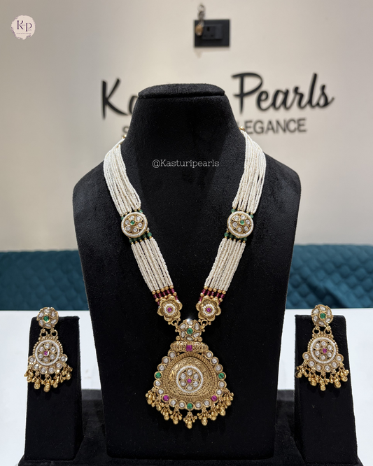 Radhika Antique Heritage Long Neckset