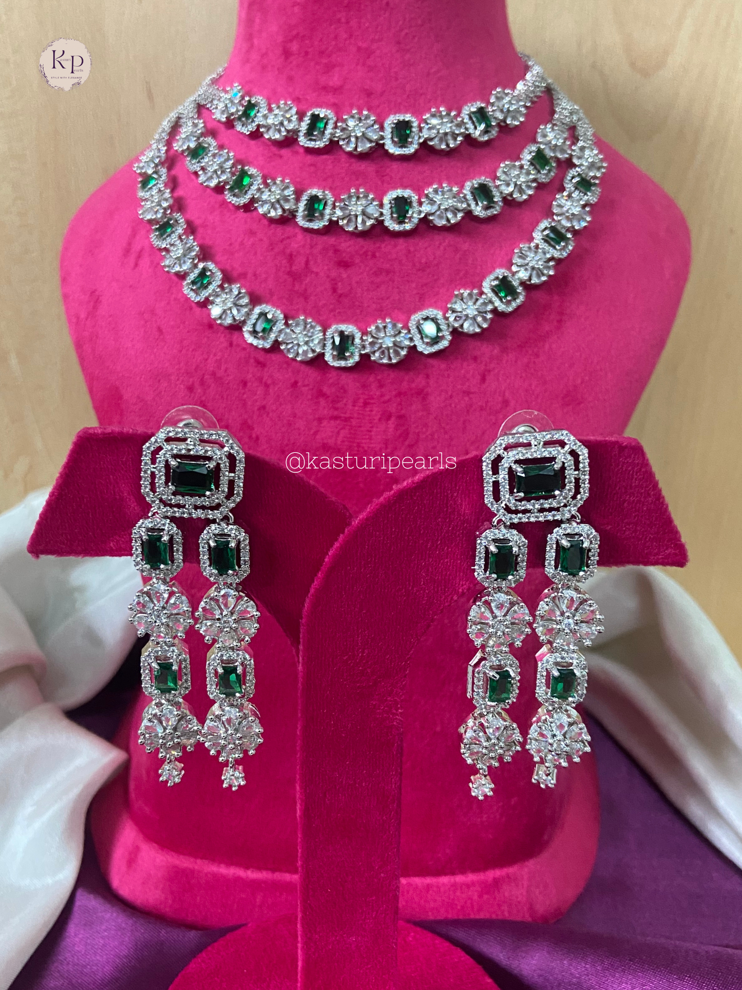 Ranika American diamond Neckset