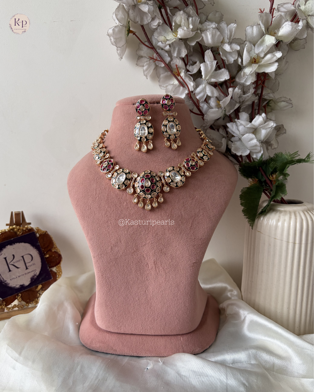 Rashmika Moisannite Neckset