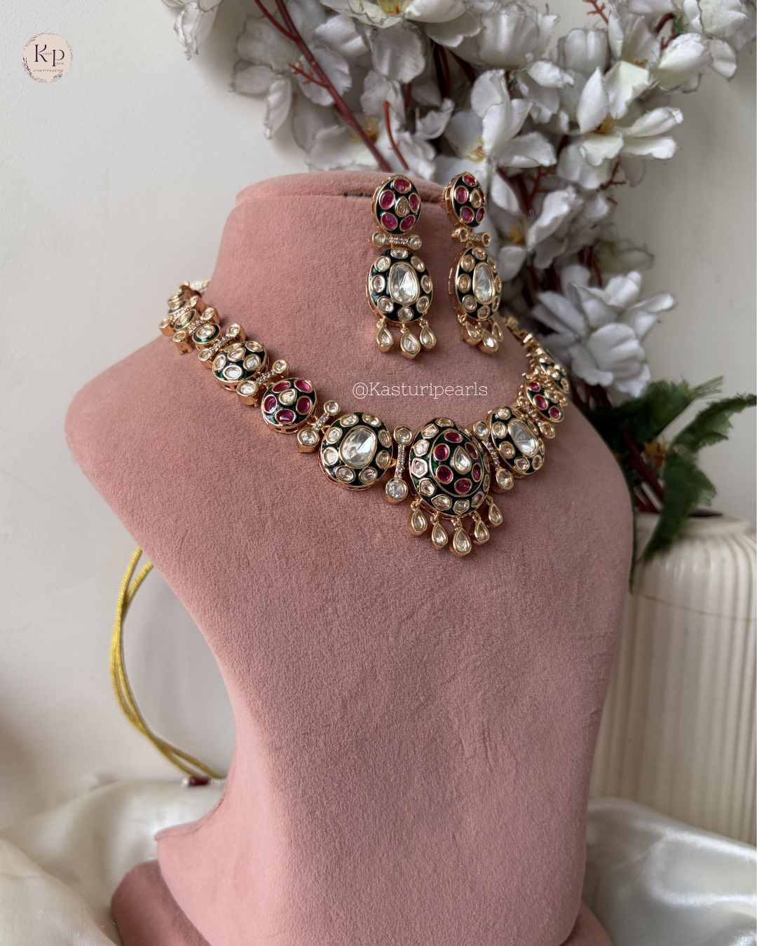 Rashmika Moisannite Neckset