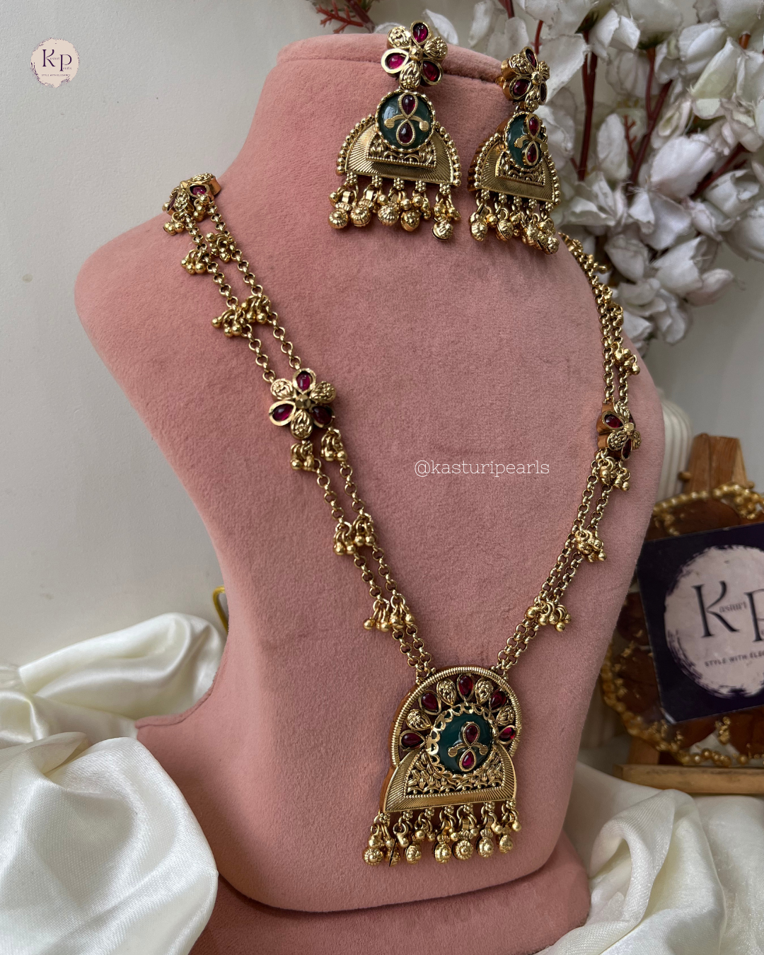 Rimjhim Heritage long Neckset