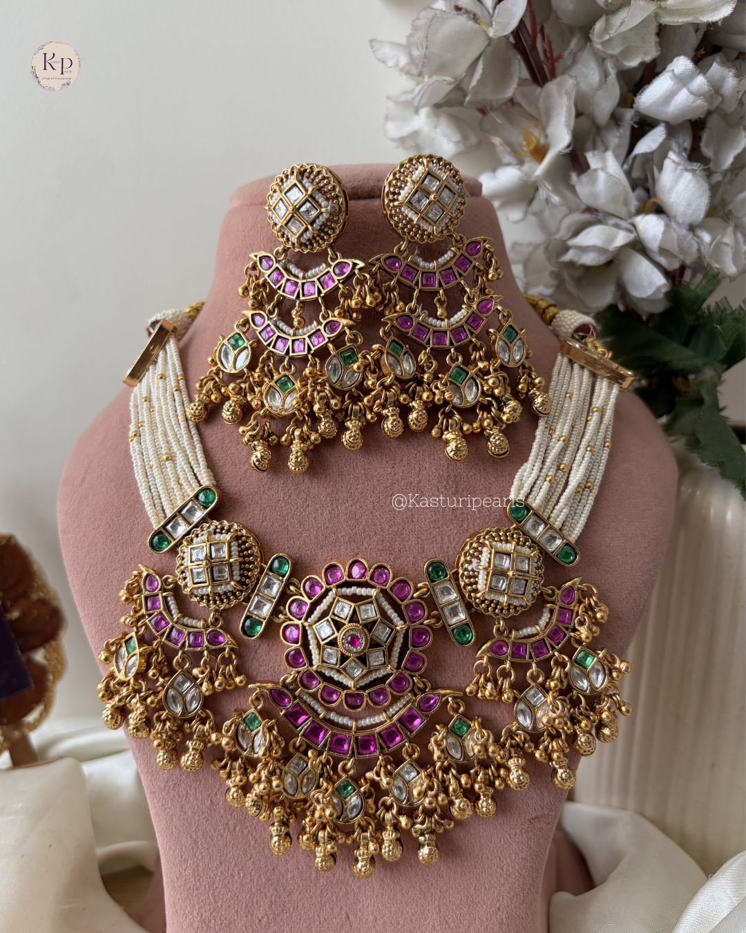 Ritika Antique Heritage Necklace set
