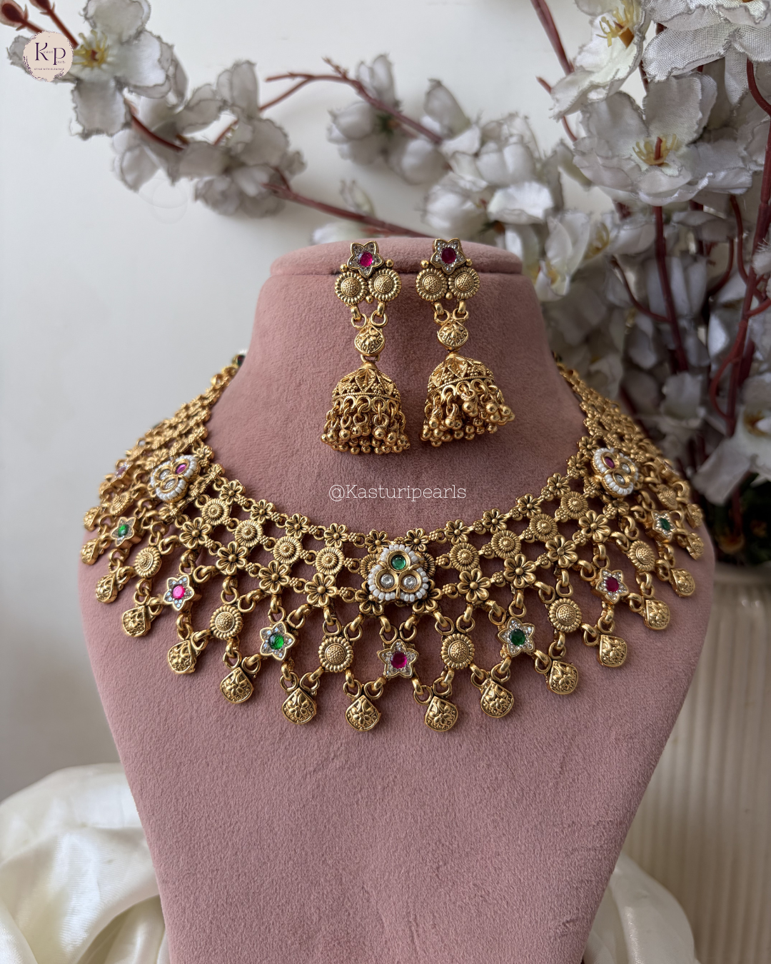 Rushika Antique Heritage Neckset