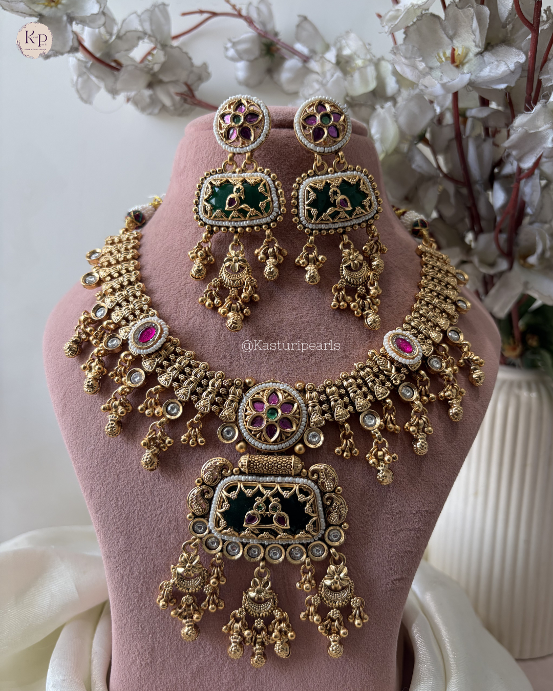 Sarika Antique Heritage Neckset