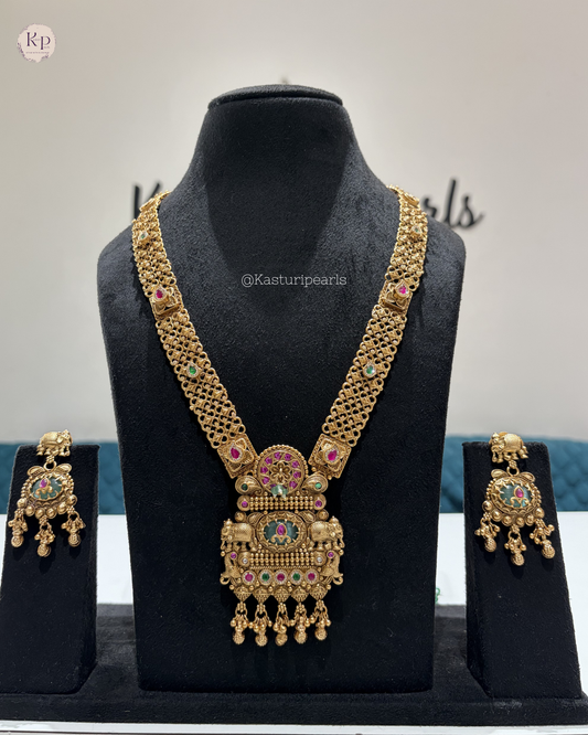 Sharda Antique Heritage Necklace set