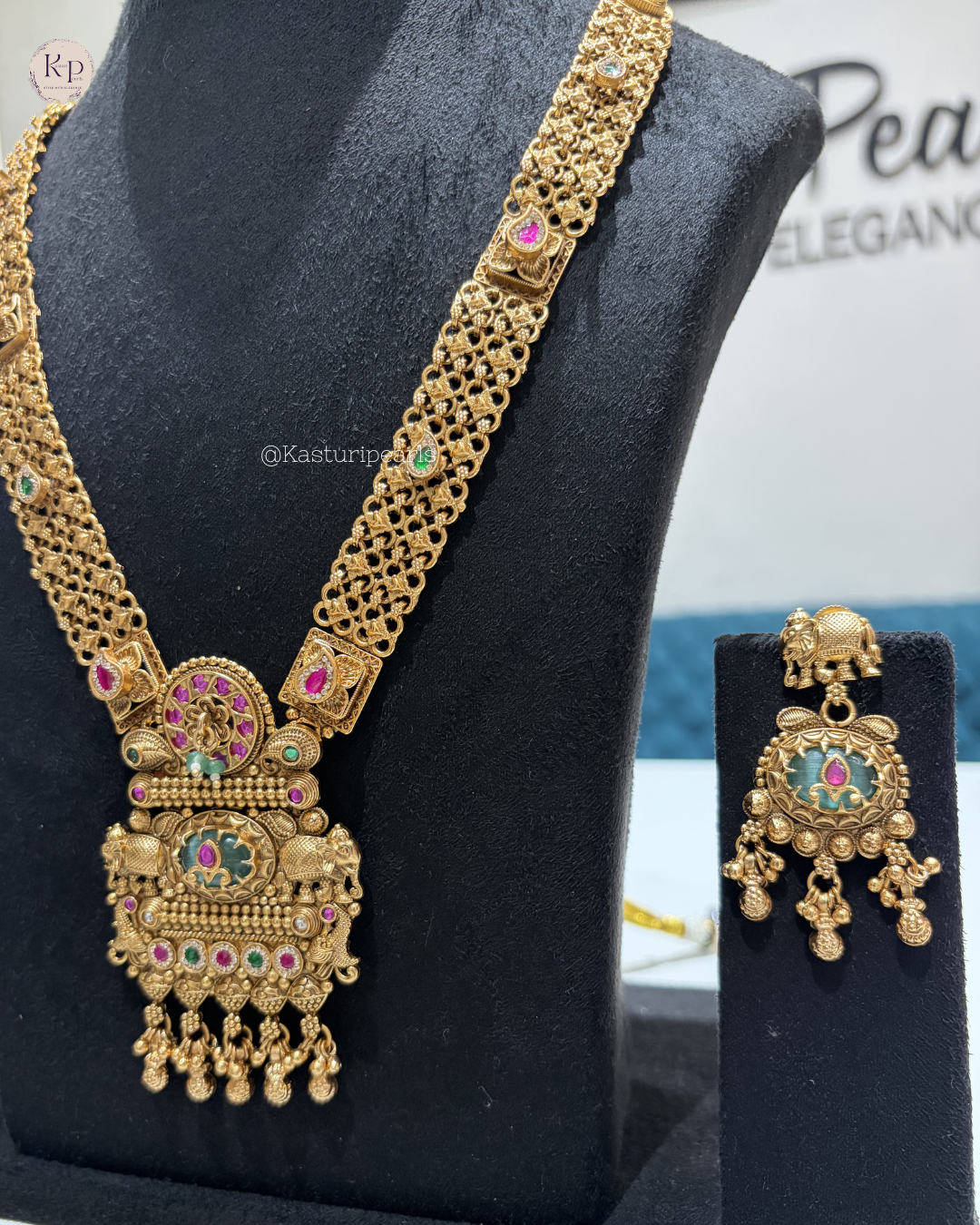 Sharda Antique Heritage Necklace set
